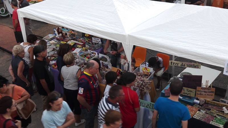 Exitoso el mercado vintage